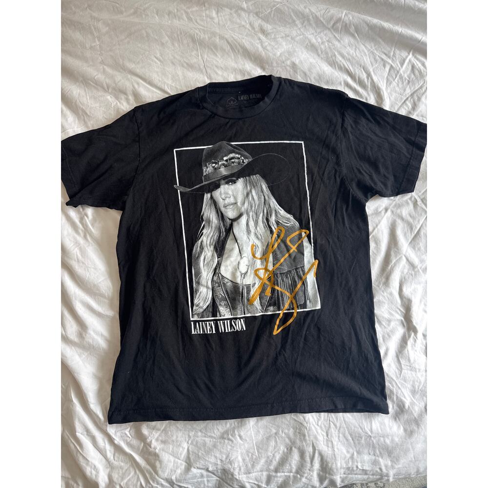 Lainey Wilson Country Music Tour Tee T Shirt 100% Cotton Size L